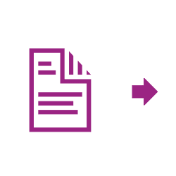 Document icon purple