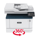 Xerox® B305 multifunction printer virtual demonstration and 360° view.