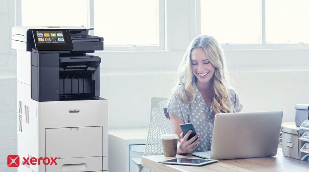 Transform your printer into a productivity assistant with Xerox® ConnectKey®. Print, scan, share, and automate tasks from anywhere.